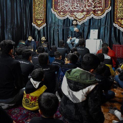 تصاویر/ مراسم روزه اولی ها و هیئت نوجوانان در مسجد یازهرا (س) ارومیه