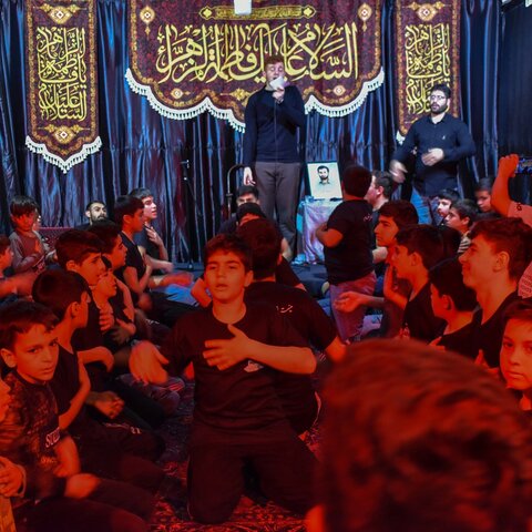 تصاویر/ مراسم روزه اولی ها و هیئت نوجوانان در مسجد یازهرا (س) ارومیه