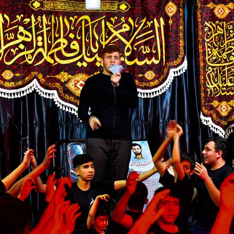 تصاویر/ مراسم روزه اولی ها و هیئت نوجوانان در مسجد یازهرا (س) ارومیه