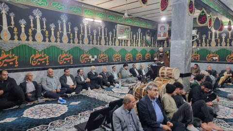 مراسم عزاداری وفات حضرت خدیجه(س) در گناوه