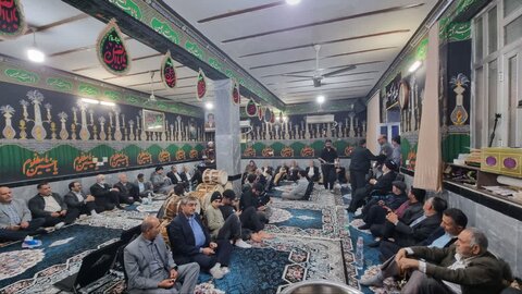 مراسم عزاداری وفات حضرت خدیجه(س) در گناوه