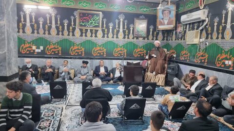 مراسم عزاداری وفات حضرت خدیجه(س) در گناوه