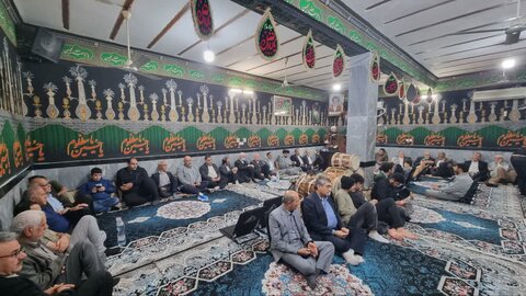 مراسم عزاداری وفات حضرت خدیجه(س) در گناوه