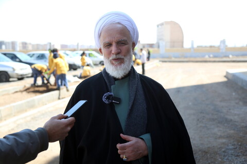 تصاویر/ مراسم درخت کاری