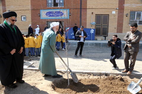 تصاویر/ مراسم درخت کاری