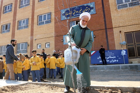 تصاویر/ مراسم درخت کاری