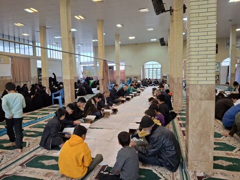 مراسم جزءخوانی شهر بلورد