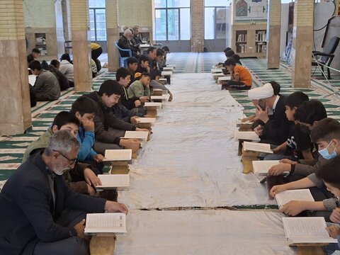 مراسم جزءخوانی شهر بلورد