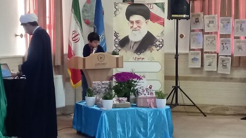 تصاویر/برگزاری مراسم ضیافت افطاری در مدرسه علمیه فاطمیه محلات