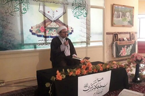 مراسم گرامی‌داشت سالروز وفات حضرت خدیجه کبری (س) در هرسین برگزار شد