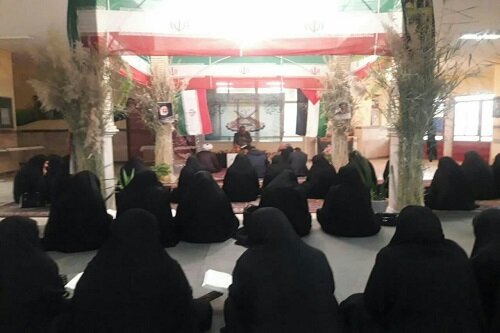 مراسم گرامی‌داشت سالروز وفات حضرت خدیجه کبری (س) در هرسین برگزار شد