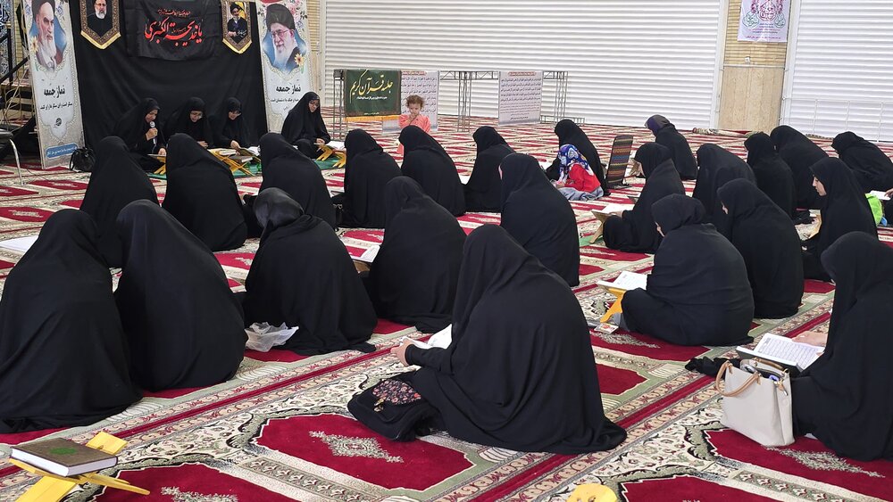 مراسم وفات حضرت خدیجه در کنگان