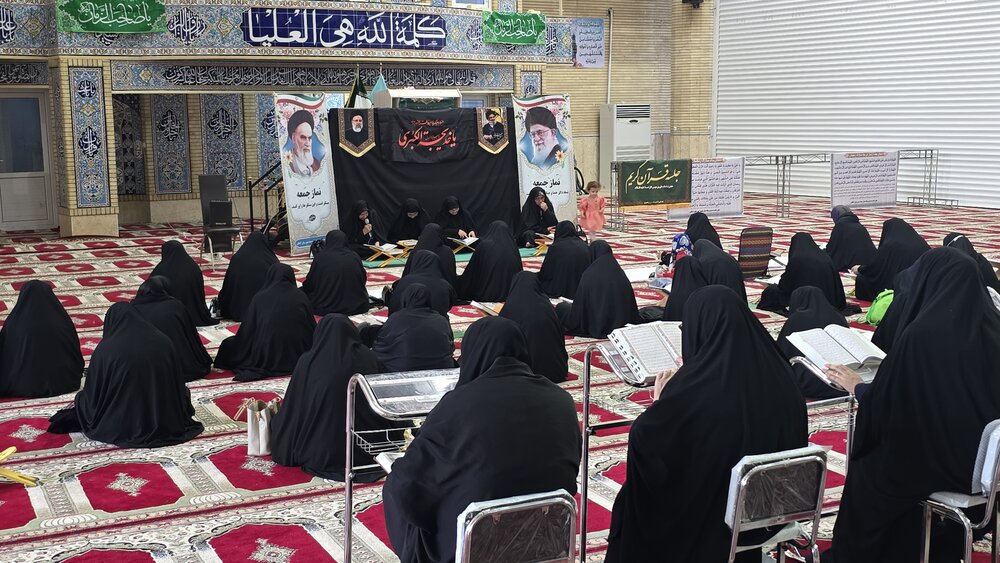 مراسم وفات حضرت خدیجه در کنگان