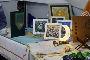 تصاویر/ غرفه های صنایع دستی در سی ودومین نمایشگاه بین المللی قرآن کریم