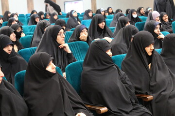 تصاویر/ برگزاری جشنواره جهاد تبیین حضرت زینب کبری (س) حوزه علمیه خواهران بوشهر