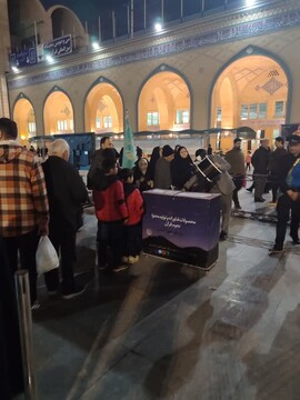 رصدگری اجرام آسمانی در دل نمایشگاه قرآن