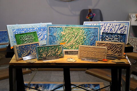 تصاویر/ غرفه های صنایع دستی در سی ودومین نمایشگاه بین المللی قرآن کریم