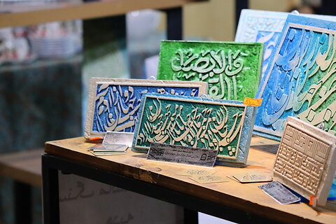 تصاویر/ غرفه های صنایع دستی در سی ودومین نمایشگاه بین المللی قرآن کریم