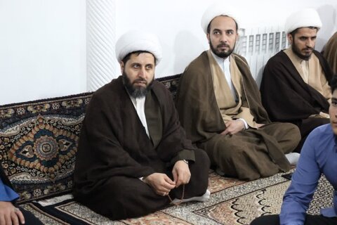 تصاویر/دورهمی اساتید و طلاب مدرسه علمیه امام صادق (ع)بیجار