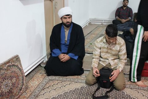 تصاویر/دورهمی اساتید و طلاب مدرسه علمیه امام صادق (ع)بیجار