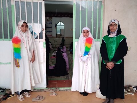 مراسم افتتاحیه اولین هیئت قرآنی دانش‌آموزی شهر بلوک