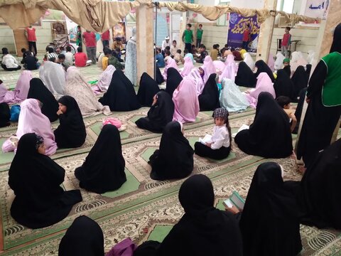 مراسم افتتاحیه اولین هیئت قرآنی دانش‌آموزی شهر بلوک