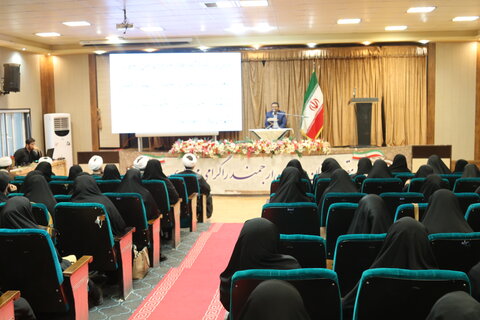تصاویر/ برگزاری جشنواره جهاد تبیین حضرت زینب کبری س حوزه علمیه خواهران بوشهر