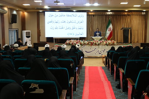 تصاویر/ برگزاری جشنواره جهاد تبیین حضرت زینب کبری س حوزه علمیه خواهران بوشهر
