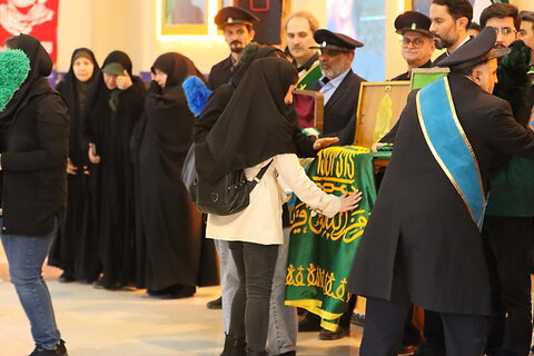 تصاویر/ جلوه ای از آستان های مقدس در نمایشگاه قرآن