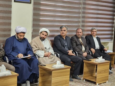 جلسه شورای اقامه نماز استان کردستان