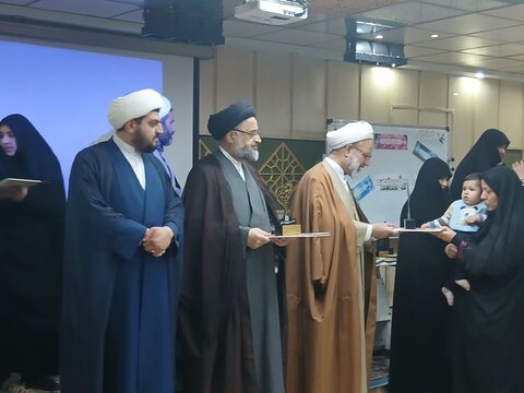 تصاویر/ برگزاری دو اختتامیه استانی جشنواره نورالثقلین و همایش بیانیه گام دوم انقلاب