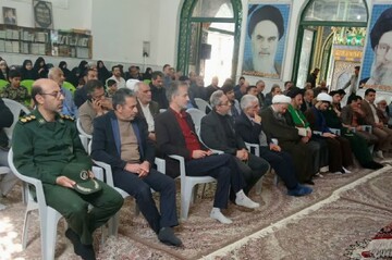 مراسم ملّی بزرگداشت روز شهید در روستای یزدل برگزار شد+تصاویر