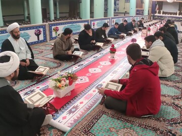 تصاویر/ مراسم جزء خوانی قرآن کریم در شهرستان تکاب