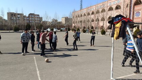 تصاویر/ بازدید دانش آموزان مدرسه شهید مفتح خوی از مدرسه علمیه امام خمینی (ره) شهرستان خوی