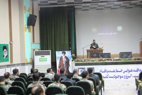 محفل اُنس با قرآن کریم در پدافند هوایی جنوب غرب