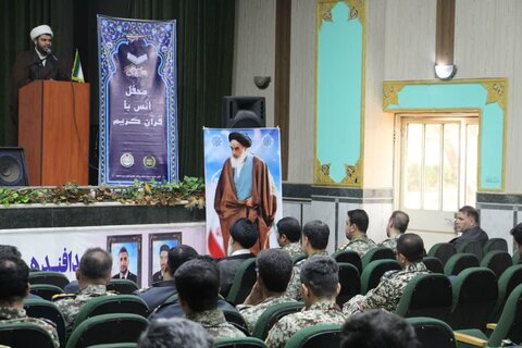 محفل اُنس با قرآن کریم در پدافند هوایی جنوب غرب