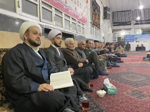 تصاویر/ برگزاری محافل انس با قرآن کریم در مساجد سلماس به همت مدرسه علمیه این شهرستان