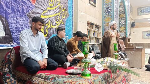 تصاویر/ برگزاری محافل انس با قرآن کریم در مساجد سلماس به همت مدرسه علمیه این شهرستان