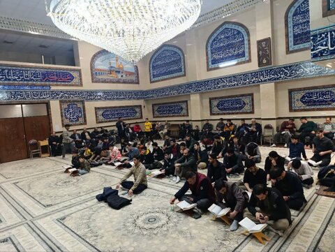تصاویر/ برگزاری محافل انس با قرآن کریم در مساجد سلماس به همت مدرسه علمیه این شهرستان