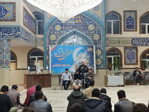 تصاویر/ برگزاری محافل انس با قرآن کریم در مساجد سلماس به همت مدرسه علمیه این شهرستان