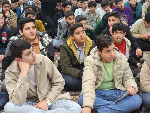 تصاویر/ مراسم جشن تکلیف دانش‌آموزان پسران  شهرستان چایپاره