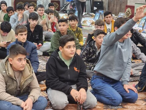 تصاویر/ مراسم جشن تکلیف دانش‌آموزان پسران  شهرستان چایپاره