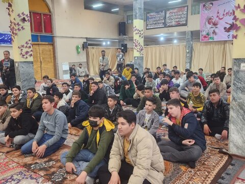 تصاویر/ مراسم جشن تکلیف دانش‌آموزان پسران  شهرستان چایپاره