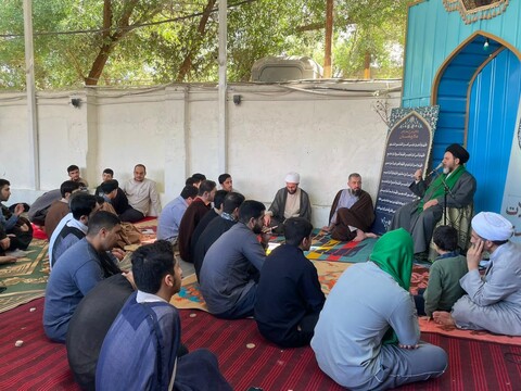 تصاویر/مراسم افتتاحیه دوره تشکیلات توحیدی در کربلا