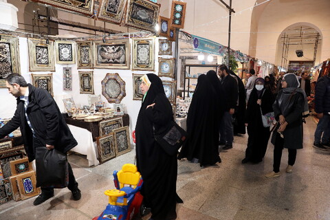 بخش صنایع دستی در سی و دومین نمایشگاه بین المللی قرآن