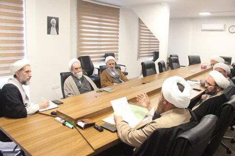 تصاویر/ برگزاری جلسه شورای حوزه علمیه استان قزوین