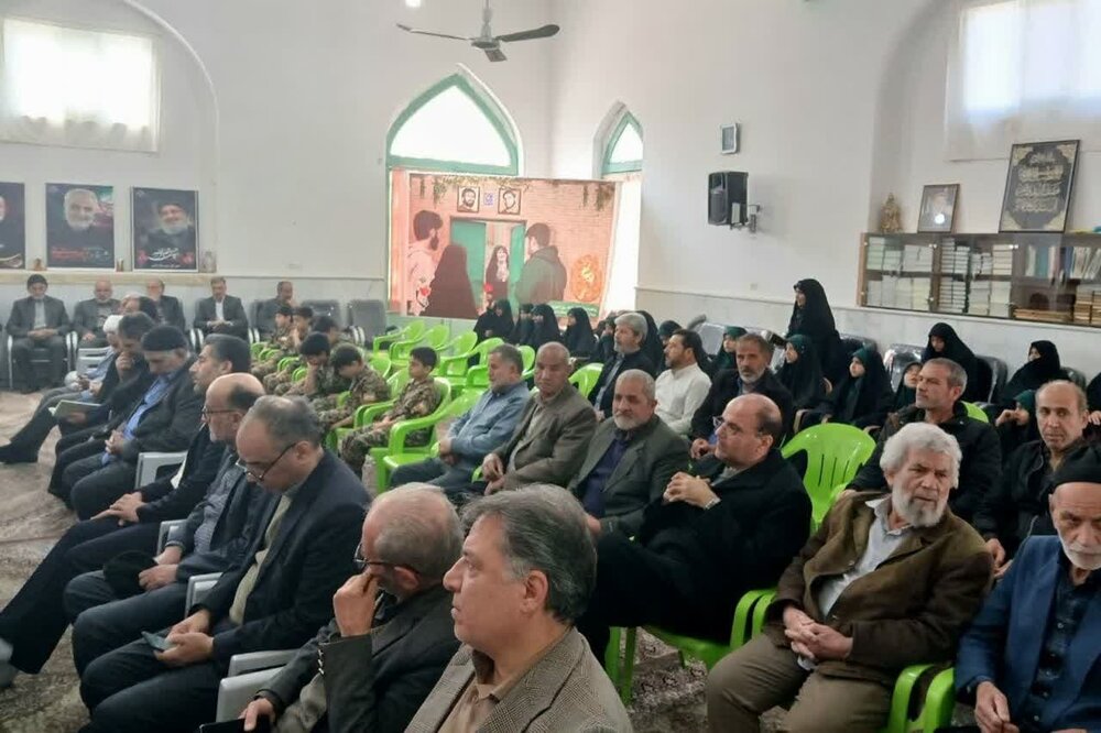 مراسم ملّی بزرگداشت روز شهید در روستای یزدل برگزار شد+عکس