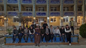 تصاویر/ یک روز خاطره انگیز با دانش آموزان در حوزه علمیه مرند