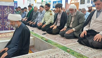 نماز جمعه بندرریگ به روایت تصویر