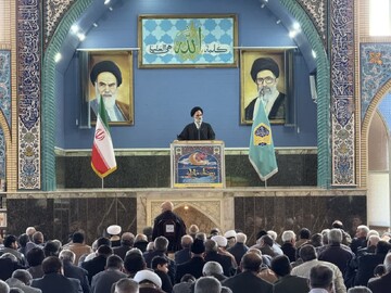 تصاویر/ آیین عبادی سیاسی نماز جمعه سلماس